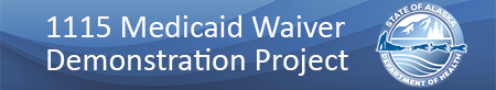 1115 Medicaid Waiver Demonstration Project / DHSS Logo