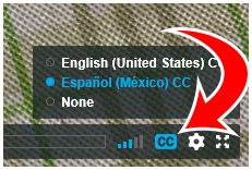 Haz clic en el botón "CC" para subtítulos en español.