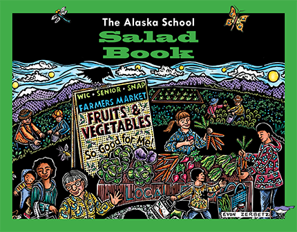 Cover of the Alaska School Salad Book 