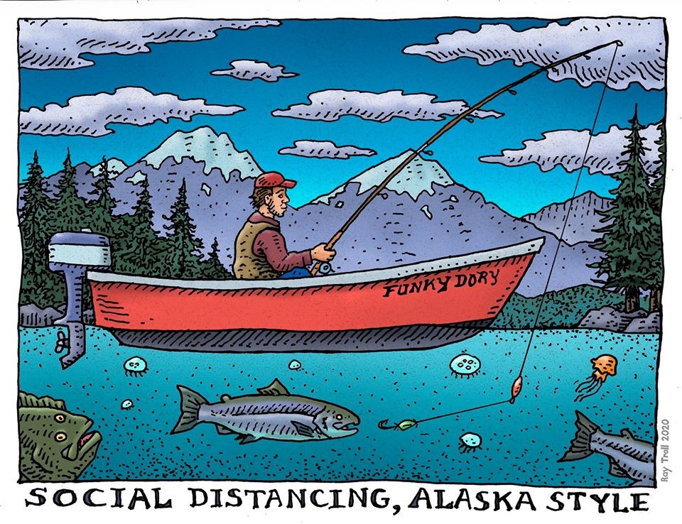 Social distancing, Alaska style