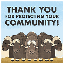 Thank you for protecting your community