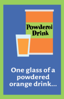 Powdered drink animated video thumbnail