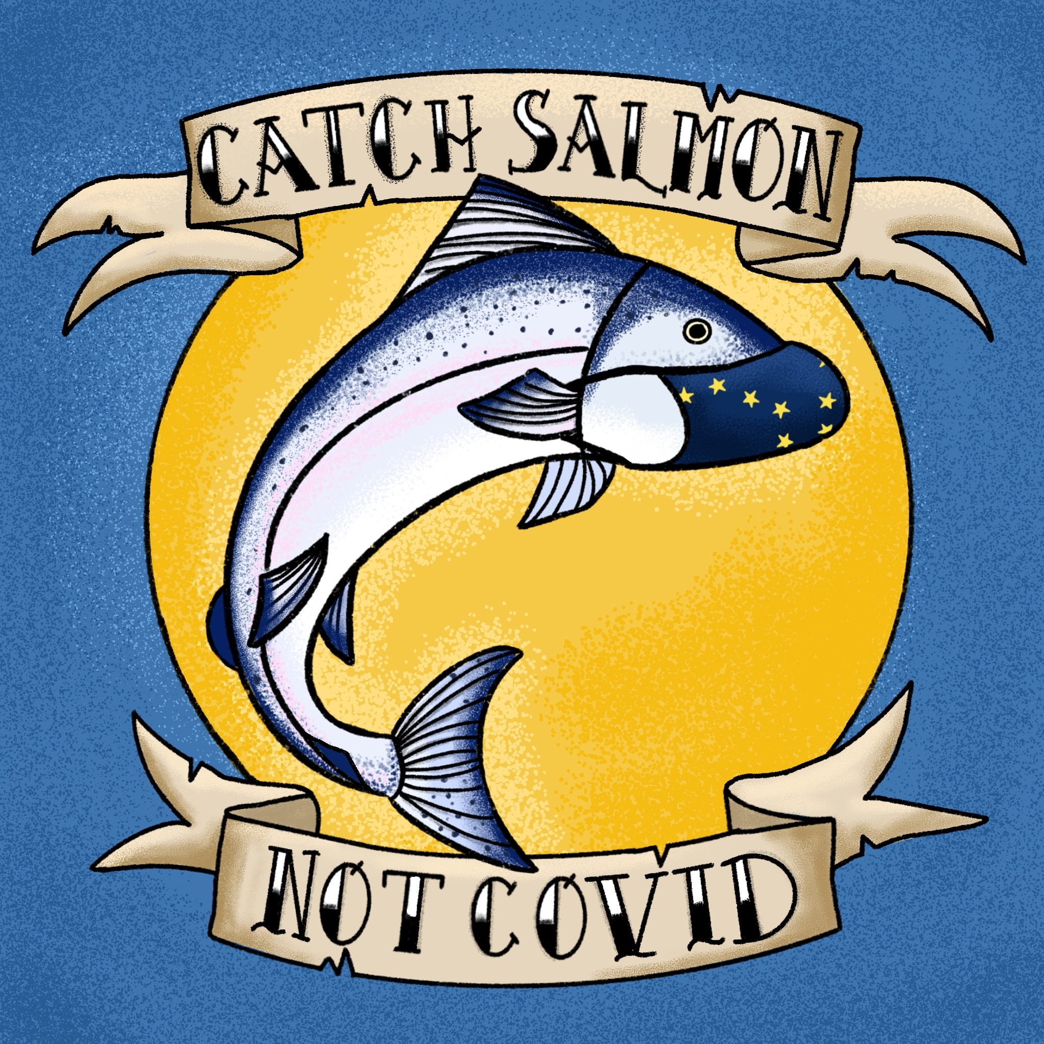 Catch salmon not COVID