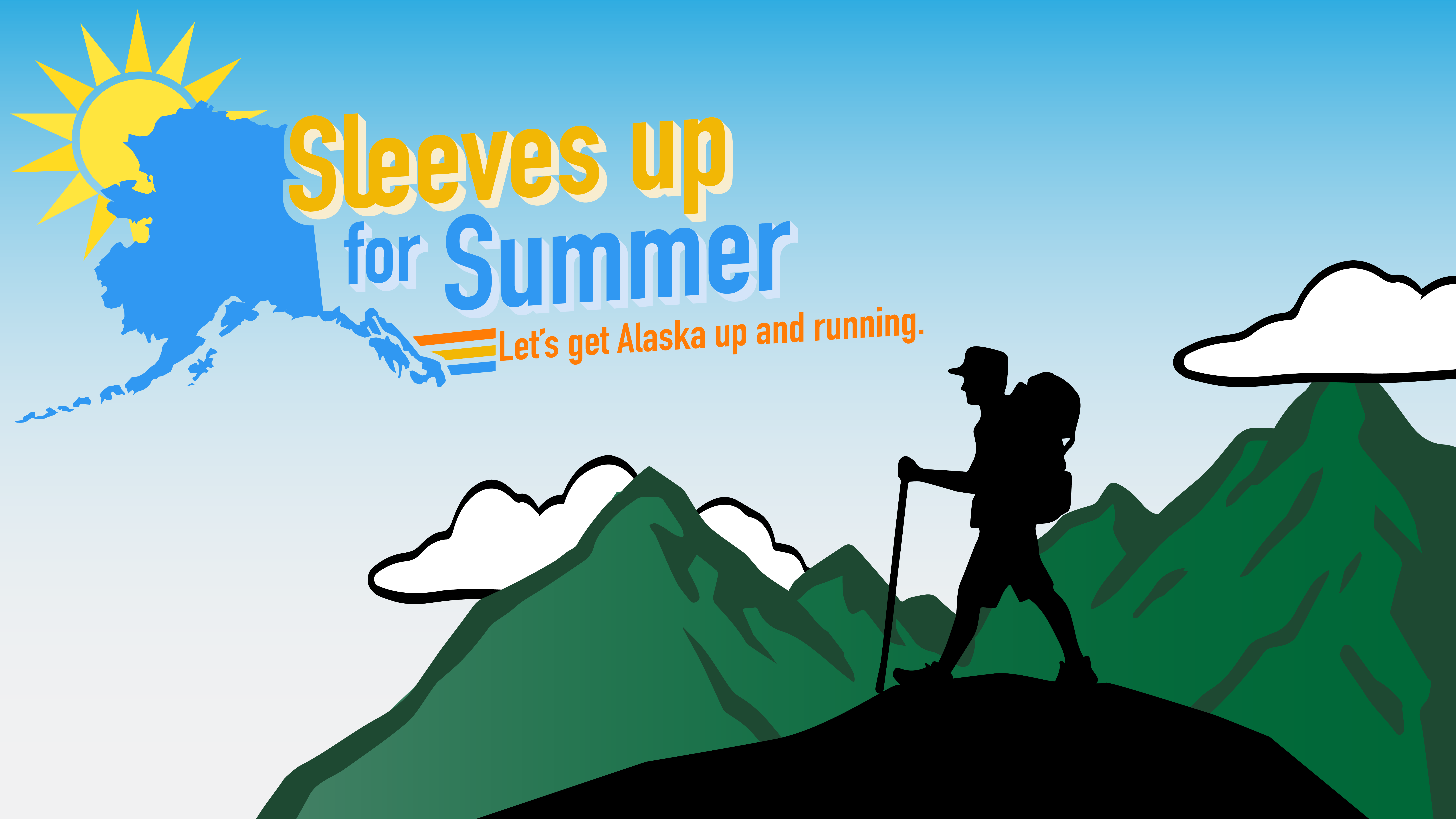 Sleeves up for summer: hiking