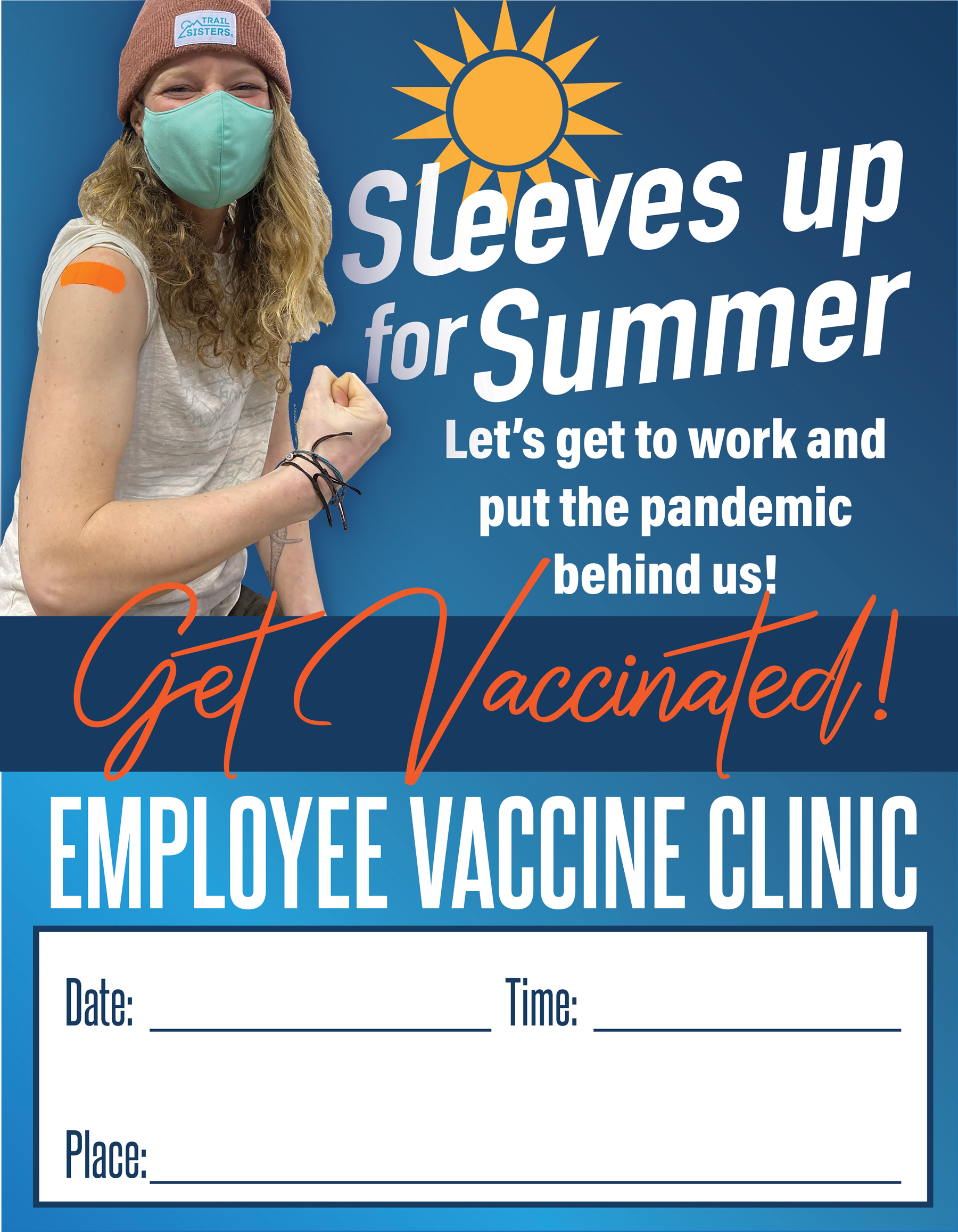 Employee clinic poster