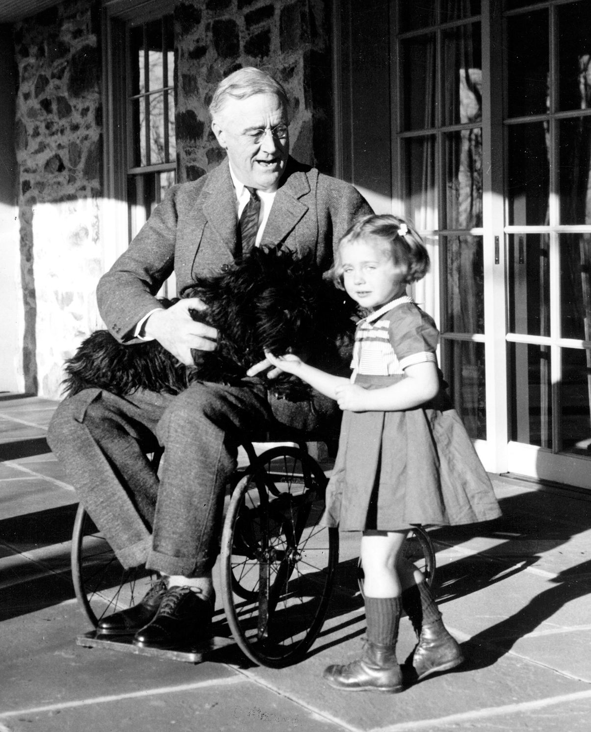 FDR in chair