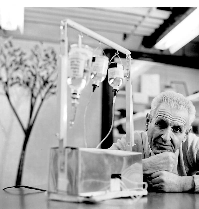 Jack Kevorkian and his "suicide machine"