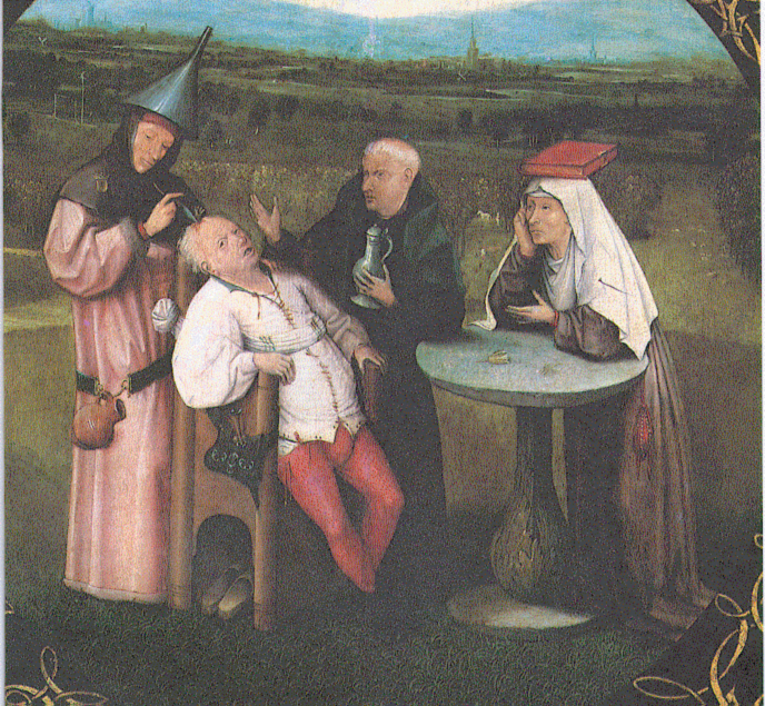 Painting of early surgery