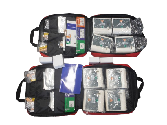 Photos of AED Training kits