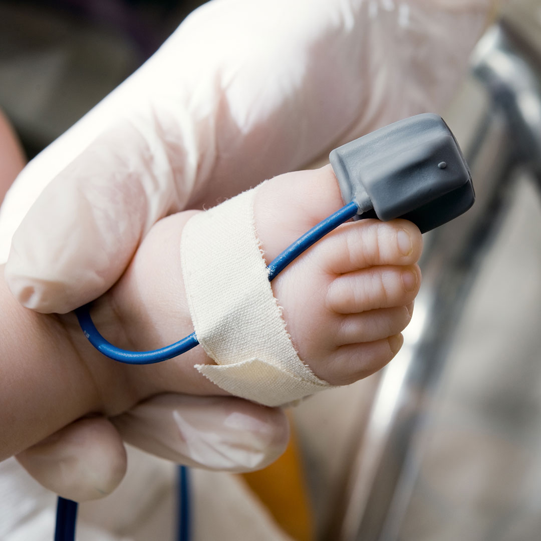 Newborn Oximeter Monitor Foot