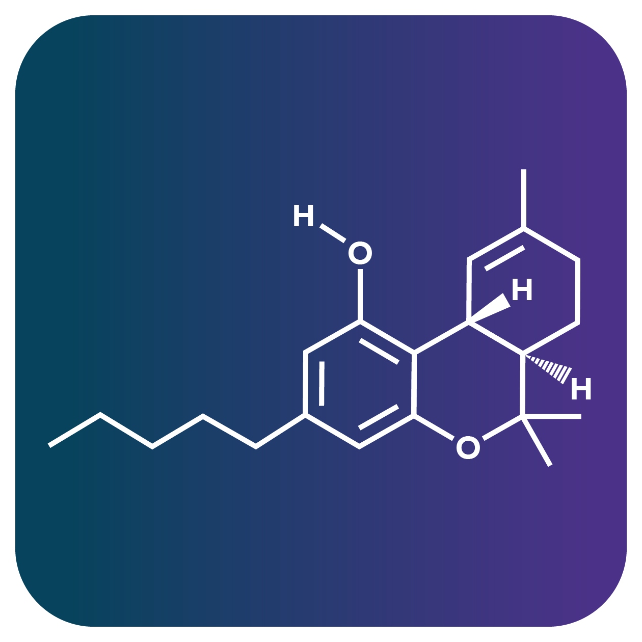THC compound formula