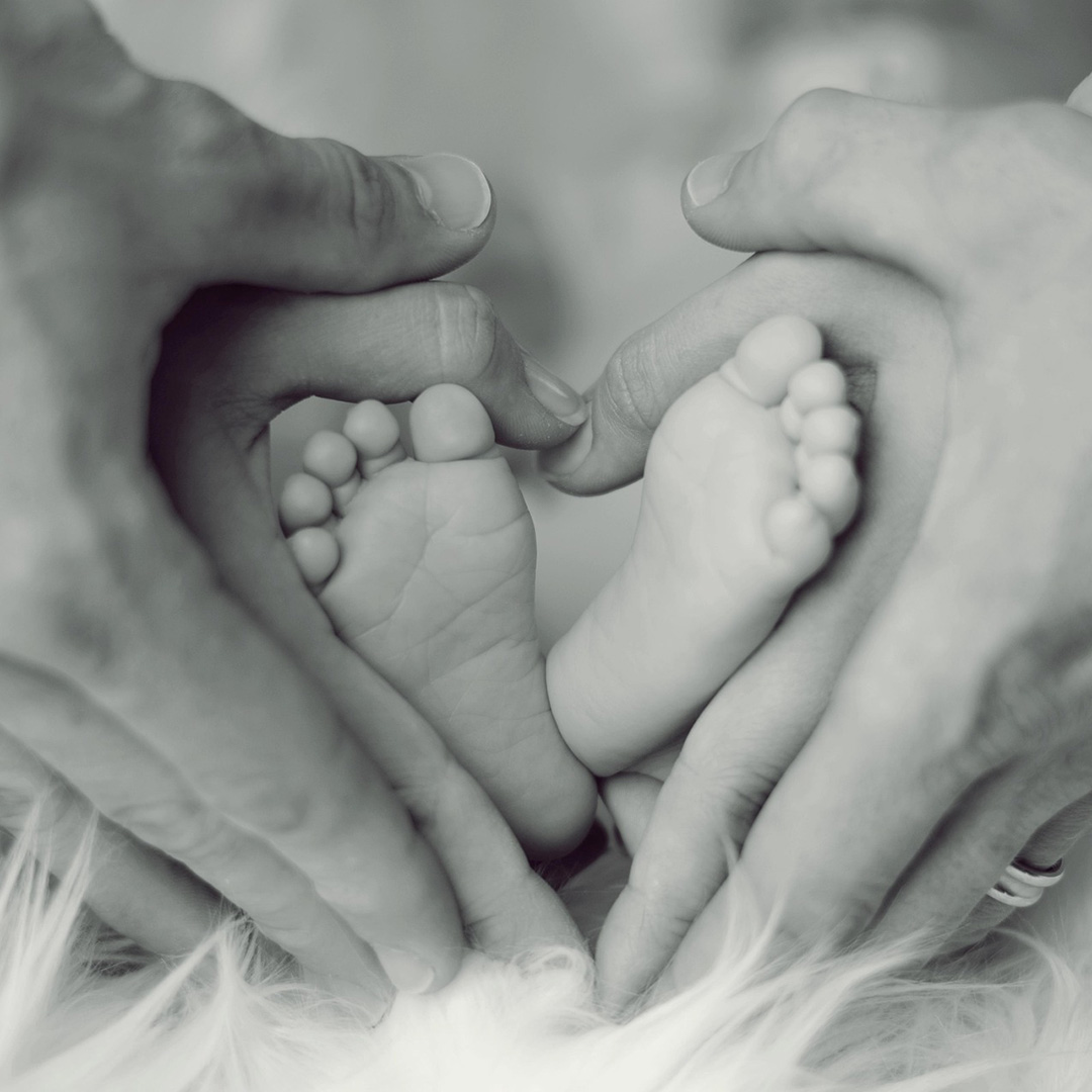 Newborn receiving a Hearing Screening