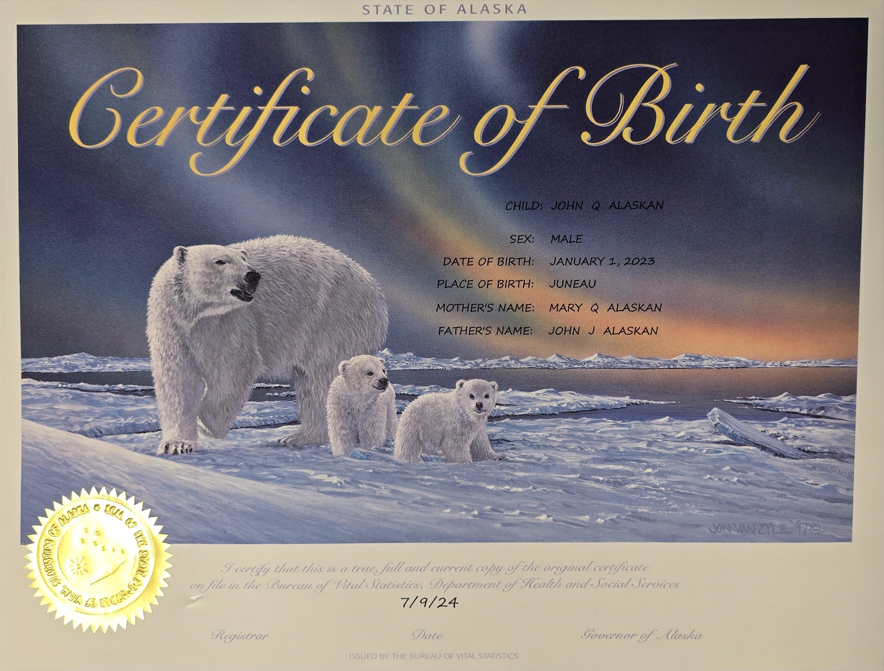 Heirloom BC Polarbears
