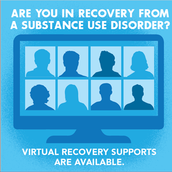 Graphic showing virtual recovery supports.